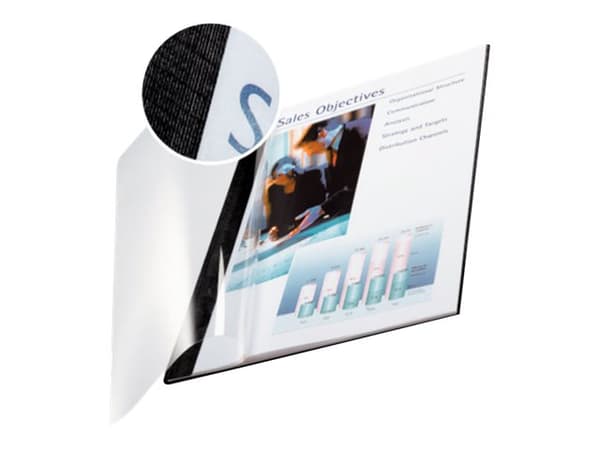 Leitz ImpressBIND - 10.5 mm - A4 (210 x 297 mm) - 140 ark - svart - mjukt skydd - för Leitz impressBIND 140, impressBIND 280