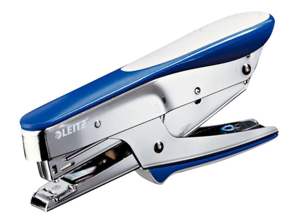 Leitz - Häfttång - 15 ark / 1.5 mm - No.10 - plast, metall - metallic-blå