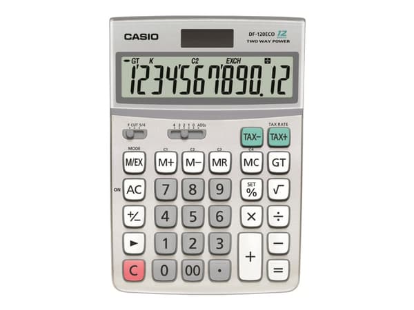 Bordregner Casio DF-120 ECO