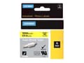 Miniatyrbilde 4 av 5: DYMO RhinoPRO Heat shrink tubing - Polyolefin - svart på gult - Rull (1,9 cm) hylser - for Rhino 4200, 6000, 6000 Hard Case Kit; RhinoPRO 5000, 5000