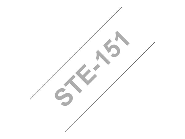 Brother STe-151 - Svart - Rull (2,4 cm x 3 m) 1 kassett(er) stempelbånd - for P-Touch PT-2470, 2730, 3600, 9700, E500, E550, PT-GL-200, PT-P700; P-To
