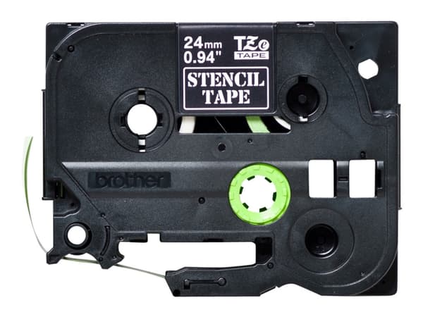 Brother STe-151 - Svart - Rull (2,4 cm x 3 m) 1 kassett(er) stempelbånd - for P-Touch PT-2470, 2730, 3600, 9700, E500, E550, PT-GL-200, PT-P700; P-To
