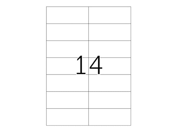 HERMA Special - Papper - matt - permanent självhäftande - grön - 105 x 42.3 mm 280 etikett (er) (20 ark x 14) etiketter