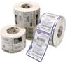 Miniatyrbilde 3 av 4: Zebra PolyO 3100T - Polyolefin - semi-skinnende - permanent klæbemiddel - satin hvit - 102 x 152 mm 3800 etikett(r) (4 rulle(r) x 950) etikett - for