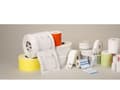 Miniatyrbilde 1 av 4: Zebra PolyO 3100T - Polyolefin - semi-skinnende - permanent klæbemiddel - satin hvit - 102 x 152 mm 3800 etikett(r) (4 rulle(r) x 950) etikett - for