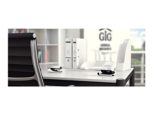 Hulapparat Leitz 5008 CI 2-hul hvid