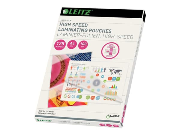 Leitz - A4 (210 x 297 mm) lamineringspunger
