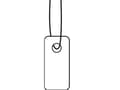 Miniatyrbilde 2 av 3: HERMA Strung merkelapper - Hvit - 7 x 15 mm 1000 etikett(er) etiketter for navnelapper