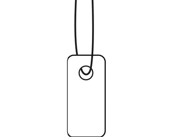 HERMA Strung merkelapper - Hvit - 7 x 15 mm 1000 etikett(er) etiketter for navnelapper