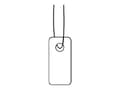 Miniatyrbilde 1 av 3: HERMA Strung merkelapper - Hvit - 7 x 15 mm 1000 etikett(er) etiketter for navnelapper
