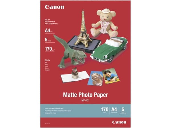 Canon MP-101 - Matt - A4 (210 x 297 mm) - 170 g/m² - 5 ark fotopapir - for PIXMA PRO-1, PRO-10, PRO-100