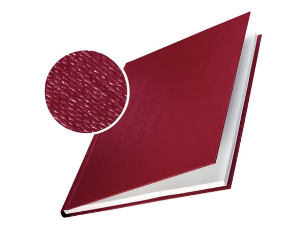 Leitz - Filmapp - ryggbredd: 14 mm - för A4 - kapacitet: 140 ark - bourgogne