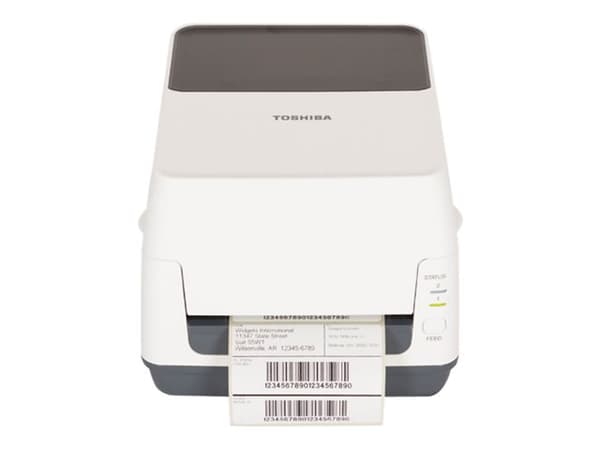 Toshiba B-FV4D-GS14-QM-R - Etikettskriver - direktetermisk - Rull (11,8 cm) - 203 dpi - inntil 152.4 mm/sek - USB 2.0, LAN, seriell