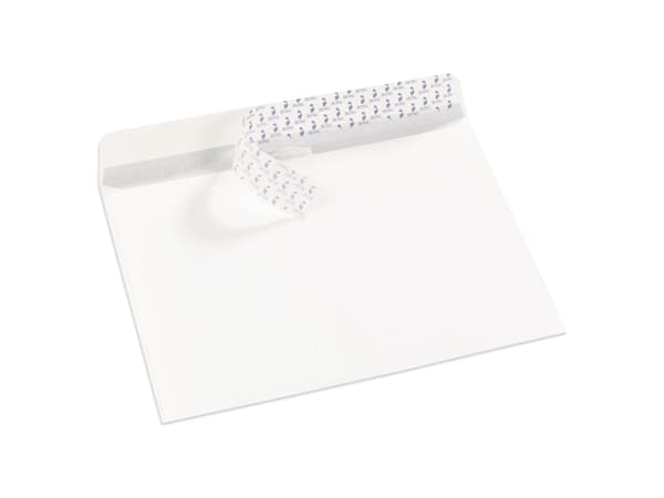 BONG Mailman - Konvolutt - International B4 (250 x 353 mm) - lommebok - åpen ende - selvklebende (Peel & Seal) - utskrivbar - fargekantforing - hvit