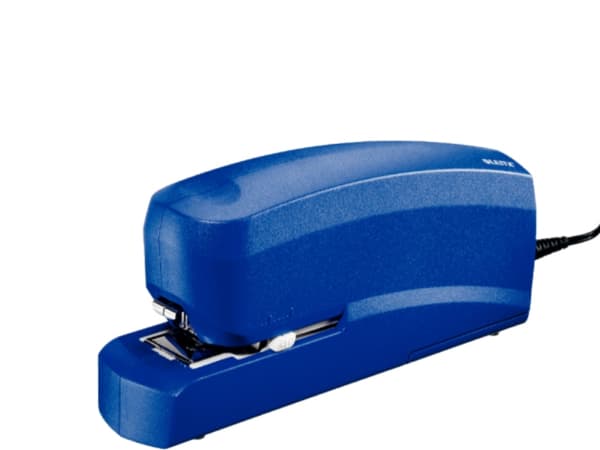 Leitz Large - Elektrisk stiftemaskin - 20 ark / 2 mm - 24/6, 26/6 - plast, metall - blå