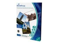 MediaRange - Högblank - vit - A4 (210 x 297 mm) - 160 g/m² - 50 ark fotopapper