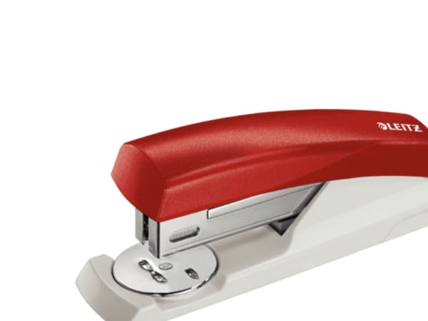 Leitz NeXXt - Stiftemaskin - 25 ark / 2.5 mm - 24/6, 26/6 - plast, metall - rød