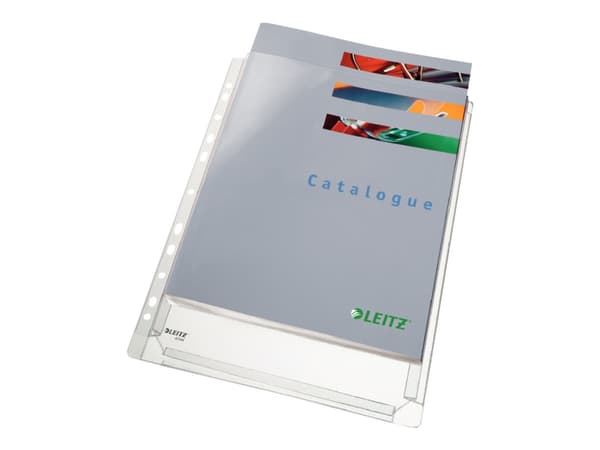 Leitz - Arkbeskytter - kan utvides - for A4 (210 x 297 mm) - kapasitet: 200 ark (en pakke 5)