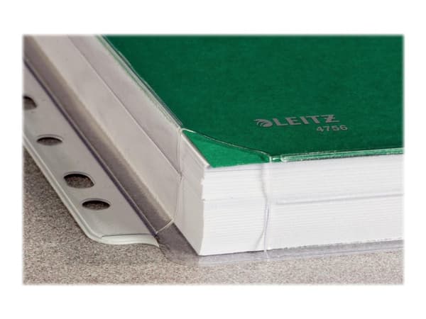 Leitz - Arkbeskytter - kan utvides - for A4 (210 x 297 mm) - kapasitet: 200 ark (en pakke 5)