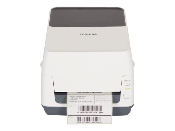 Toshiba TEC B-FV4T-TS14-QM-R - Tarratulostin - suoralämpö/terminen siirto - Rulla (12,7 cm) - 300 dpi - jopa 152,4 mm/s - USB 2.0, LAN