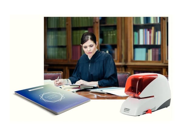 Platt häftapparat rapid 5050e, elektrisk