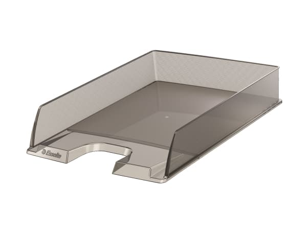 Esselte Europost - Brevbakke - for A4 - kapasitet: 370 ark - transparent trekull
