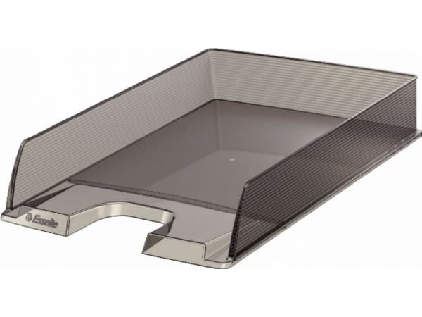 Esselte Europost - Brevbakke - for A4 - kapasitet: 370 ark - transparent trekull