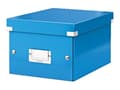Miniatyrbild 3 av 5: Leitz Click & Store - Förvaringsbox - för A5 (148 x 210 mm) - blå-metallic