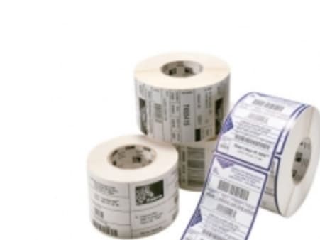 Zebra Z-Perform 1000D - Papir - permanent akryllisk klæbemiddel - ubelagt - skinnende hvit - 70 x 38 mm 21480 etikett(r) (12 rulle(r) x 1790) etikett