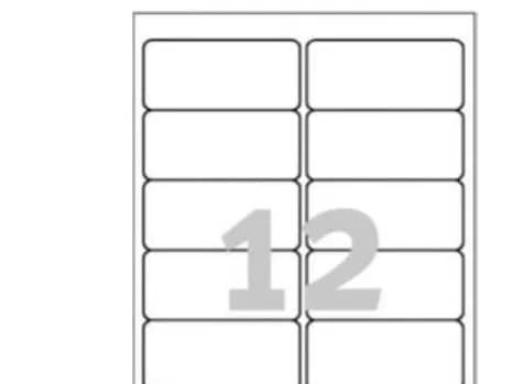 Etiket Avery Zweckform 99,1x42,3 mm hvid - (20 ark x 12 stk.)
