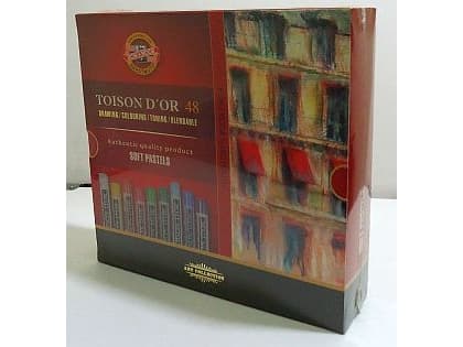 Koh-I-Noor KIN DRY PASTELS 8516N/48 TOISON D'OR - 8593539129202 (pastellivärit)