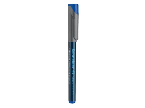 Schneider Schreibgeräte Maxx 220 S, Blå, Blå, Grå, 0,4 mm, Glas, Metall, papper, Plast, Tyskland, 1 styck
