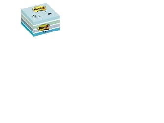 Kubusblok Post-it Notes 76x76 mm pastelblå