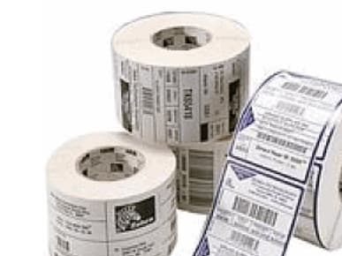 Zebra Z-Ultimate 3000T - Polyester - blank - permanet adhesiv - hvit - 31.8 x 69.9 mm 34360 etikett(er) (8 rull(er) x 4295) tape - for PAX 110; S Ser