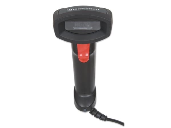 Manhattan 178433 USB-Kit Stregkodescanner Kabelbundet 1D CCD Sort Håndscanner USB