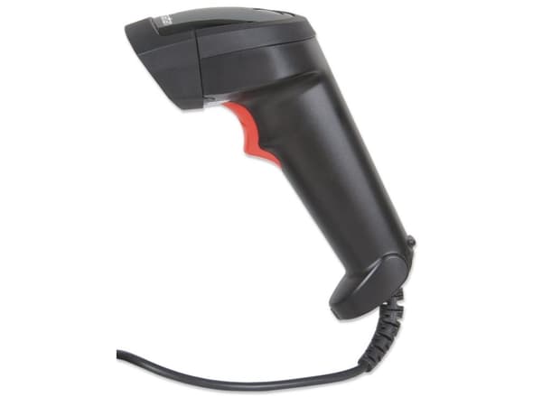 Manhattan 178433 USB-Kit Stregkodescanner Kabelbundet 1D CCD Sort Håndscanner USB