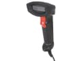 Miniatyrbild 1 av 5: Manhattan 178433 USB-Kit Stregkodescanner Kabelbundet 1D CCD Sort Håndscanner USB