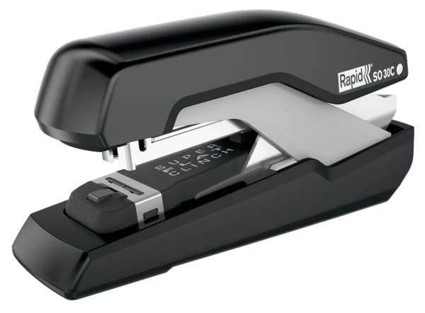 Rapid Supreme SO30c - Häftapparat - 30 ark - metall, ABS-plast - svart