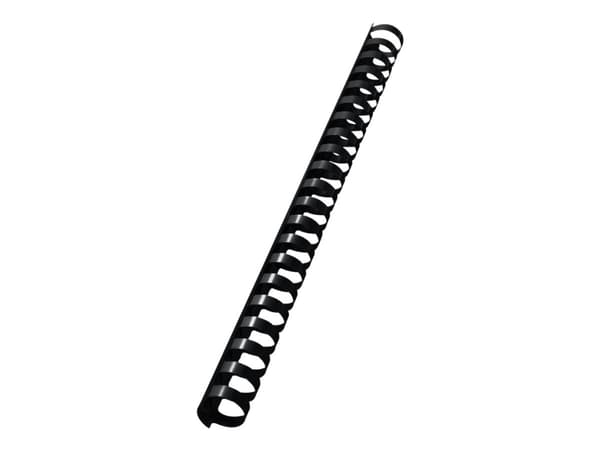Leitz - 21 ringer - A4 (210 x 297 mm) - 180 ark - svart - plastbindekam - for Leitz comBIND 300, comBIND 500, comBIND 500e
