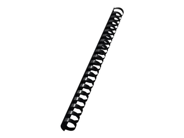 Leitz - 21 ringer - A4 (210 x 297 mm) - 180 ark - svart - plastbindekam - for Leitz comBIND 300, comBIND 500, comBIND 500e