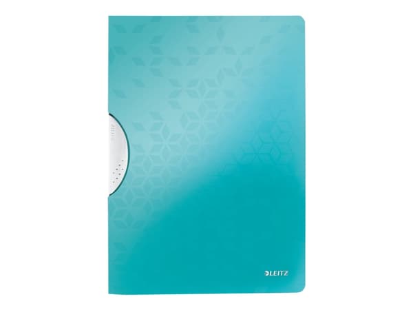 Leitz WOW ColorClip - Klipsfil - for A4 - kapasitet: 30 ark - turkismetallisk