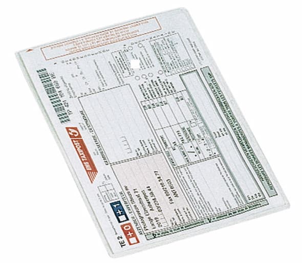 Plastetui Esselte A5 glasklar PP 0,105 mm - (100 stk.)