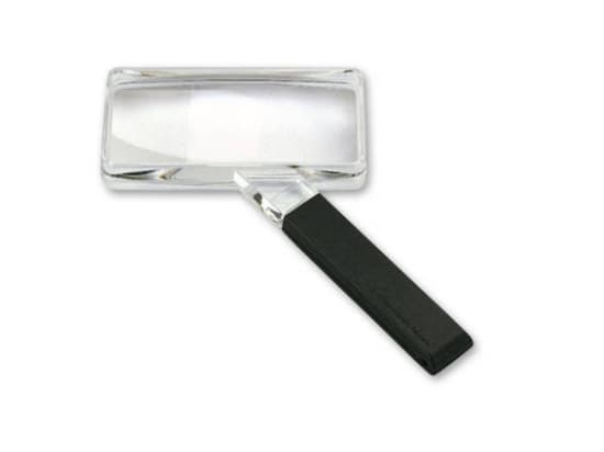 Eschenbach 26421255 Håndlup Forstørrelsesfaktor: 2 x Linsestørrelse: (L x B) 120 mm x 55 mm