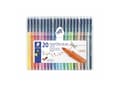 Miniatyrbilde 4 av 4: STAEDTLER® triplus® 323 SB20 1.0 mm fineliner - etui med 20 stk. ass. farver