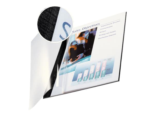 Leitz ImpressBIND - 7 mm - A4 (210 x 297 mm) - 70 ark - svart - mykt deksel - for Leitz impressBIND 140, impressBIND 280