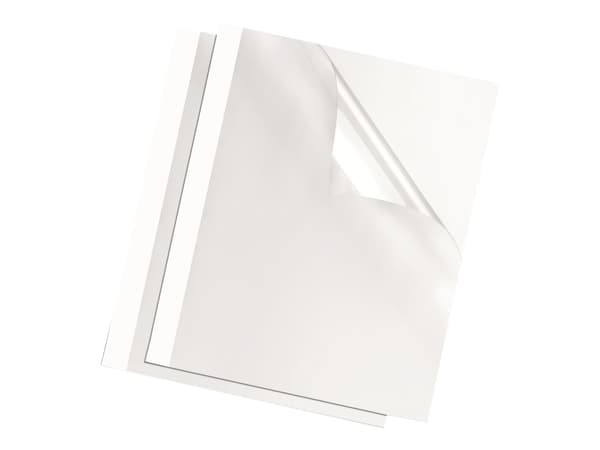 Fellowes 53154, A4, Muovi, Läpinäkyvä, Valkoinen, 60 arkkia, 297 mm, 7 mm