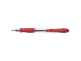 Kuglepen, Pilot Super Grip, 0,7 mm, fine, rød, pakke a 12 stk