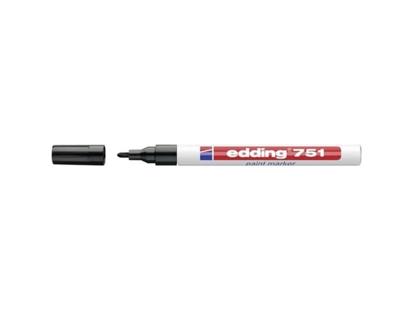 Paintmarker Edding 751 sort