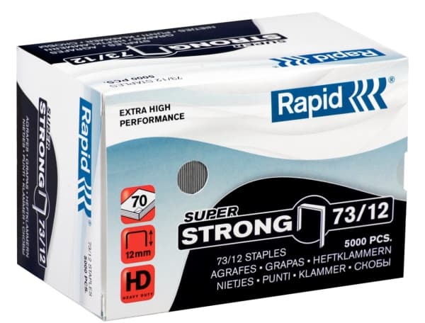 Hæfteklammer Rapid 73/12 Super Strong (5000 stk.)
