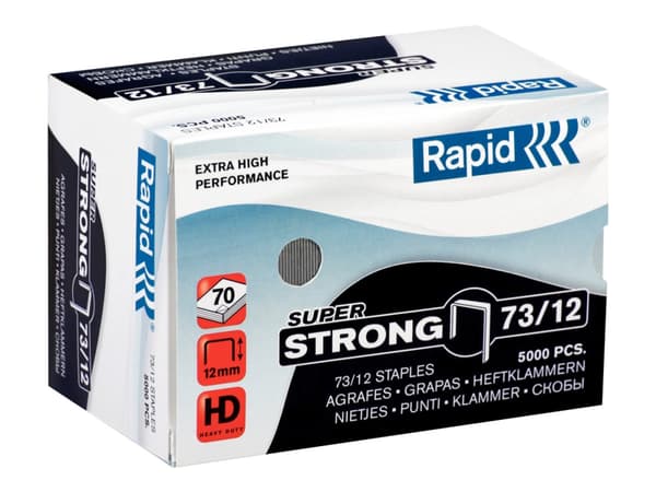 Hæfteklammer Rapid 73/12 Super Strong (5000 stk.)